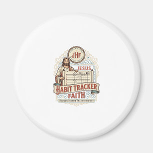 Jesus Habit Tracker Faith Jesus Habit Tracker Chri Magnet