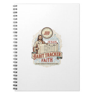 Jesus Habit Tracker Faith Jesus Habit Tracker Chri Notebook