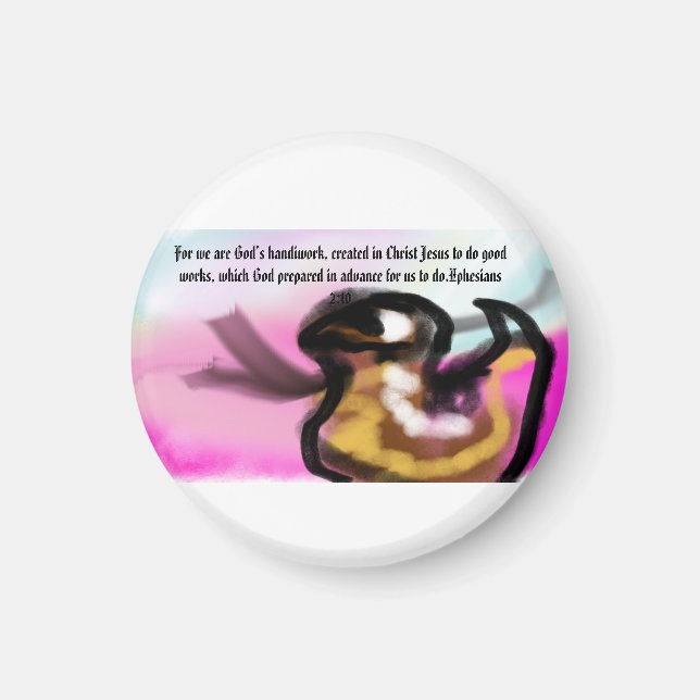 jesus hand  magnet (Front)