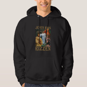 Jesus Has Rizzen Christian Bible Faith Cross Hoodie