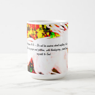 Jesus  have worry and anxious beat down coffee mug