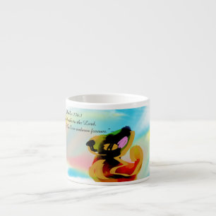 jesus here espresso cup
