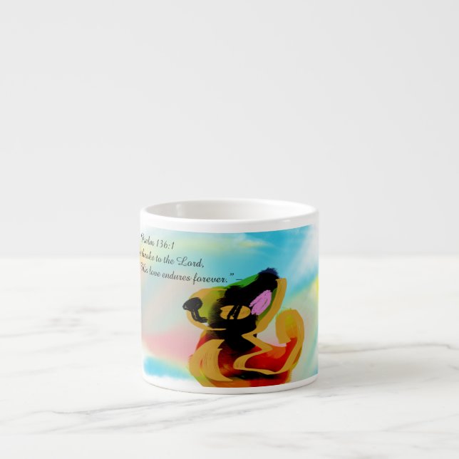 jesus here espresso cup (Front)