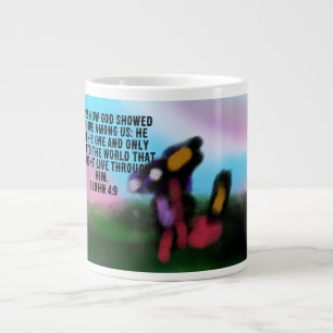 jesus here large coffee mug