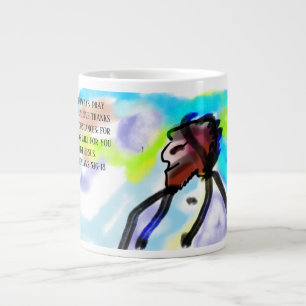 jesus here large coffee mug