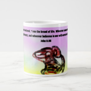 jesus here large coffee mug