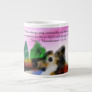 jesus here  large coffee mug