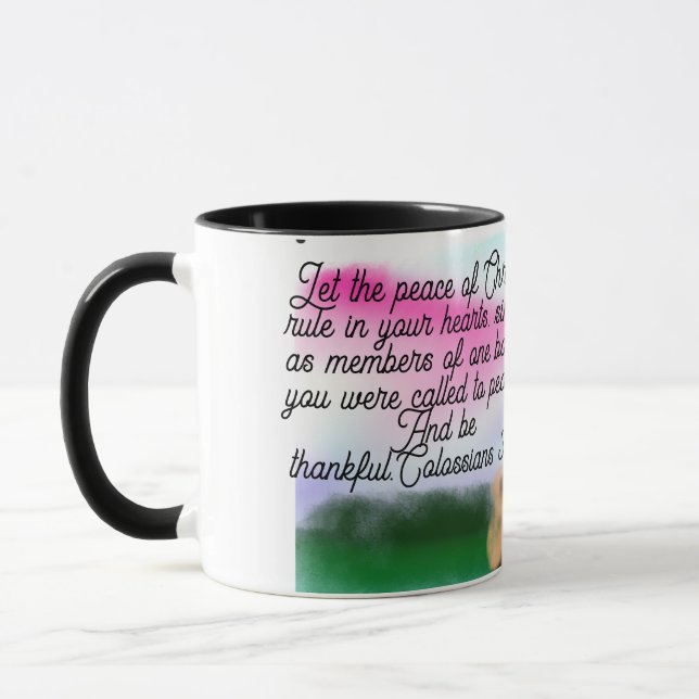 jesus here mug (Left)