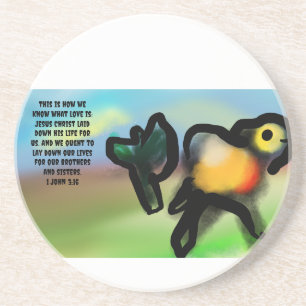jesus here us  coaster