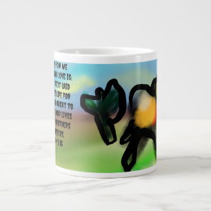 jesus here us  large coffee mug