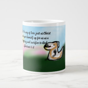 jesus here walking large coffee mug