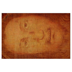 Jesus Holy Face Shroud Manoppello Linen Cloth