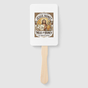 Jesus Honey Milk And Honey Jesus Honey Milk Honey  Hand Fan