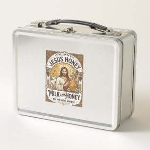 Jesus Honey Milk And Honey Jesus Honey Milk Honey  Metal Lunch Box