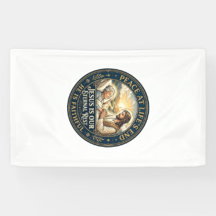 Jesus Hospice End Of Life Comfort Shirt Christian  Banner