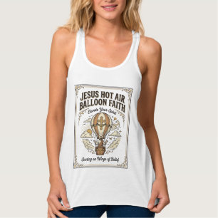 Jesus Hot Air Balloon Faith Jesus Hot Air Balloon Singlet