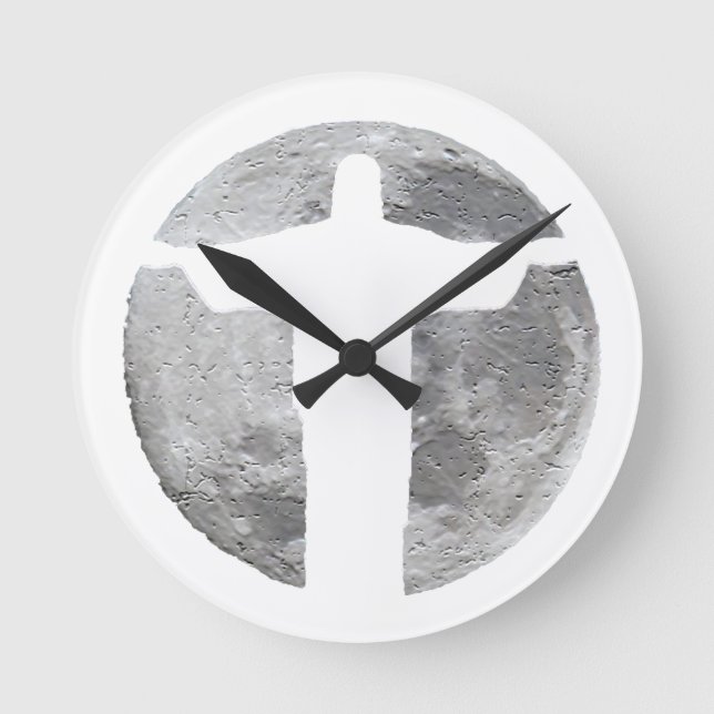 jesus hour round clock (Front)