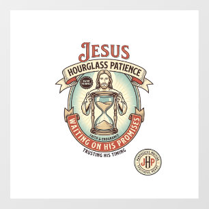 Jesus Hourglass Patience Jesus Hourglass Patience