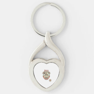 Jesus Hourglass Patience Jesus Hourglass Patience  Key Ring