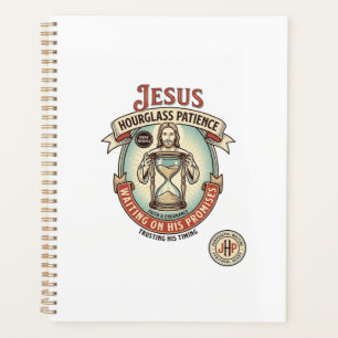 Jesus Hourglass Patience Jesus Hourglass Patience  Planner