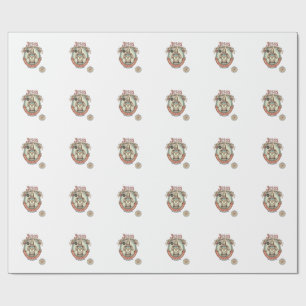 Jesus Hourglass Patience Jesus Hourglass Patience  Wrapping Paper