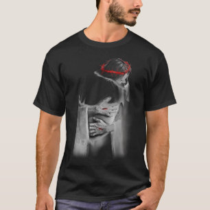 Jesus Hugging Me & Jesus Embracing Me God Hug Chri T-Shirt