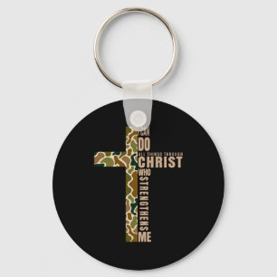 Jesus I Can Do All Things Through Christ Who Stren Key Ring
