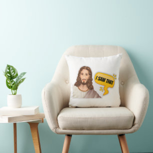 Jesus I Saw That Cushion