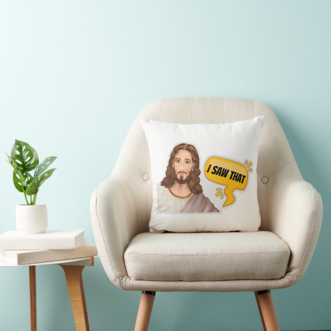 Jesus I Saw That Cushion (Chair)