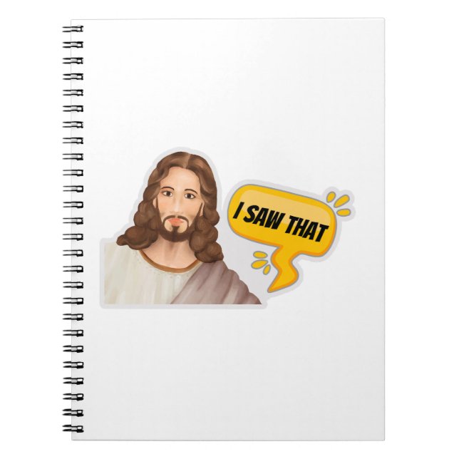 Jesus I Saw That Notebook (Front)