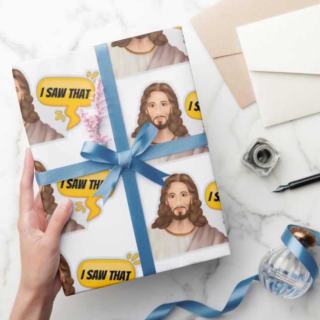 Jesus I Saw That Wrapping Paper (Gifting)