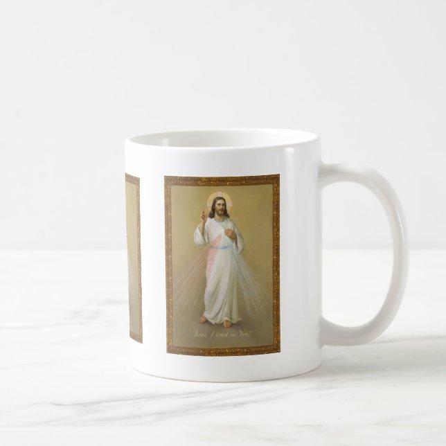 Jesus I Trust In You Coffee Mug (Right)