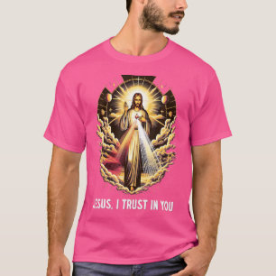 Jesus I Trust In You Divine Mercy Catholic T-Shirt