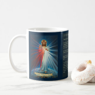 Jesus, I Trust in You, Divine Mercy Chaplet Coffee Mug