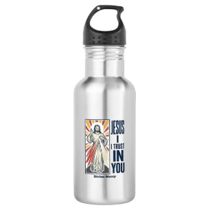 Jesus I Trust In You Divine Mercy Shirt Design_1 532 Ml Water Bottle