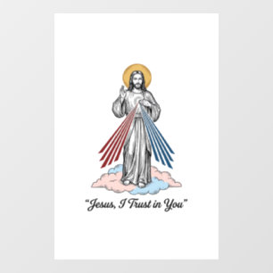Jesus I Trust in You Vintage Engraving Shirt Desig