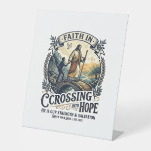 Jesus Immigration Starting Over Courage Shirt Chri Pedestal Sign