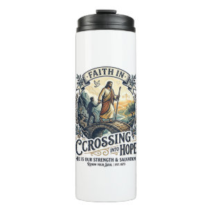 Jesus Immigration Starting Over Courage Shirt Chri Thermal Tumbler