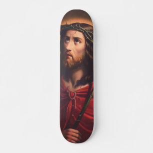 Jesus in Crown of thorns Skateboard