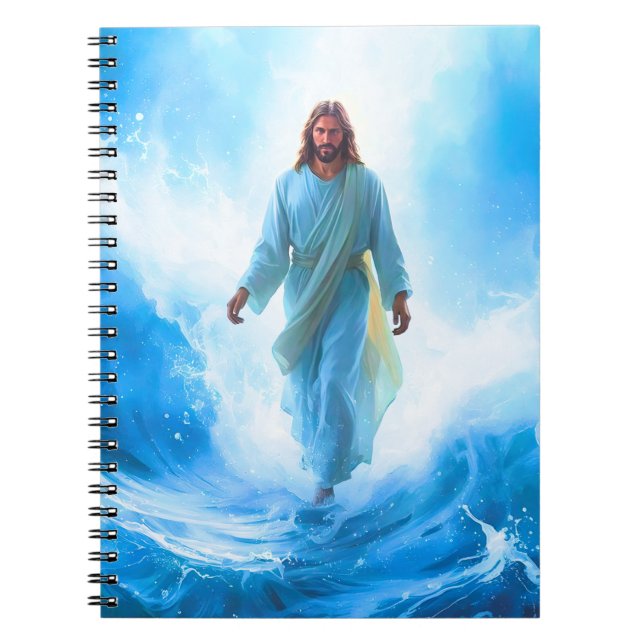 Jesus in Ocean notebook (Front)