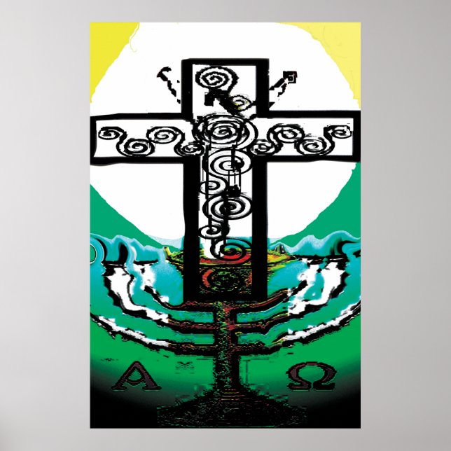 Jesus in the Eucharist Poster (Front)