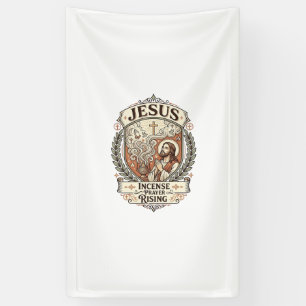 Jesus Incense Prayer Rising Jesus Incense Prayer R Banner