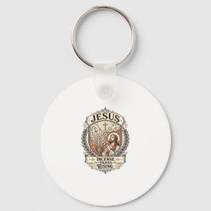 Jesus Incense Prayer Rising Jesus Incense Prayer R Key Ring