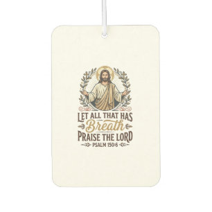 Jesus Indie Folk Acoustic Worship Graphic Tee Chri Car Air Freshener