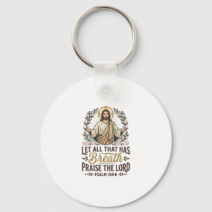Jesus Indie Folk Acoustic Worship Graphic Tee Chri Key Ring