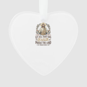 Jesus Indie Folk Acoustic Worship Graphic Tee Chri Ornament