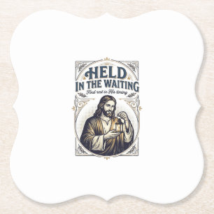 Jesus Infertility Trying To Conceive Encouragement Paper Coaster