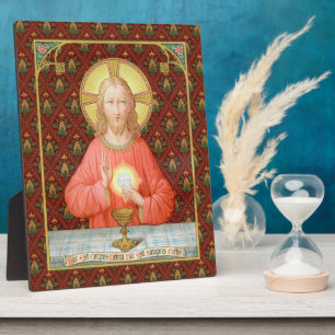 Jesus Instituting Holy Communion (SAU 045) 8"x10" Plaque