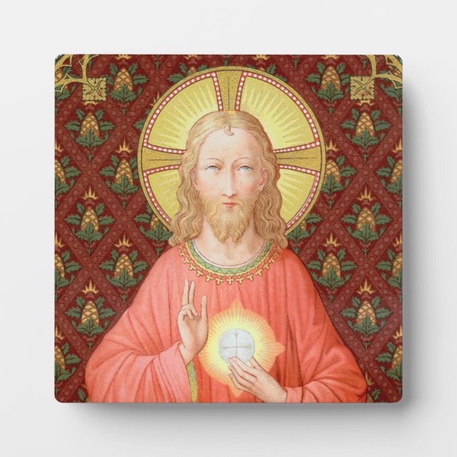 Jesus Instituting Holy Communion (SAU 045) Plaque (Front)