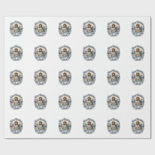 Jesus Invitation RSVP Card Faith Jesus Invitation Wrapping Paper